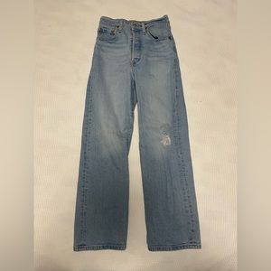 Levi’s Straight Legs Light Wash Jeans